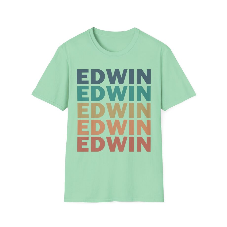 Edwin Rosen Retro Unisex Softstyle T-shirt