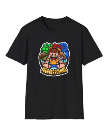 Burger Pommes  Unisex Softstyle T-Shirt