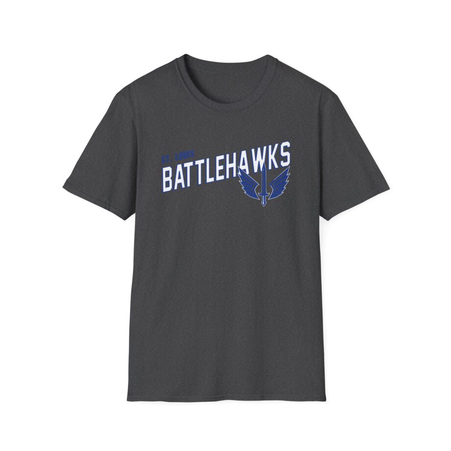 St. Louis Battlehawks 108 Stitches Tarc Merman  Unisex Softstyle T-Shirt