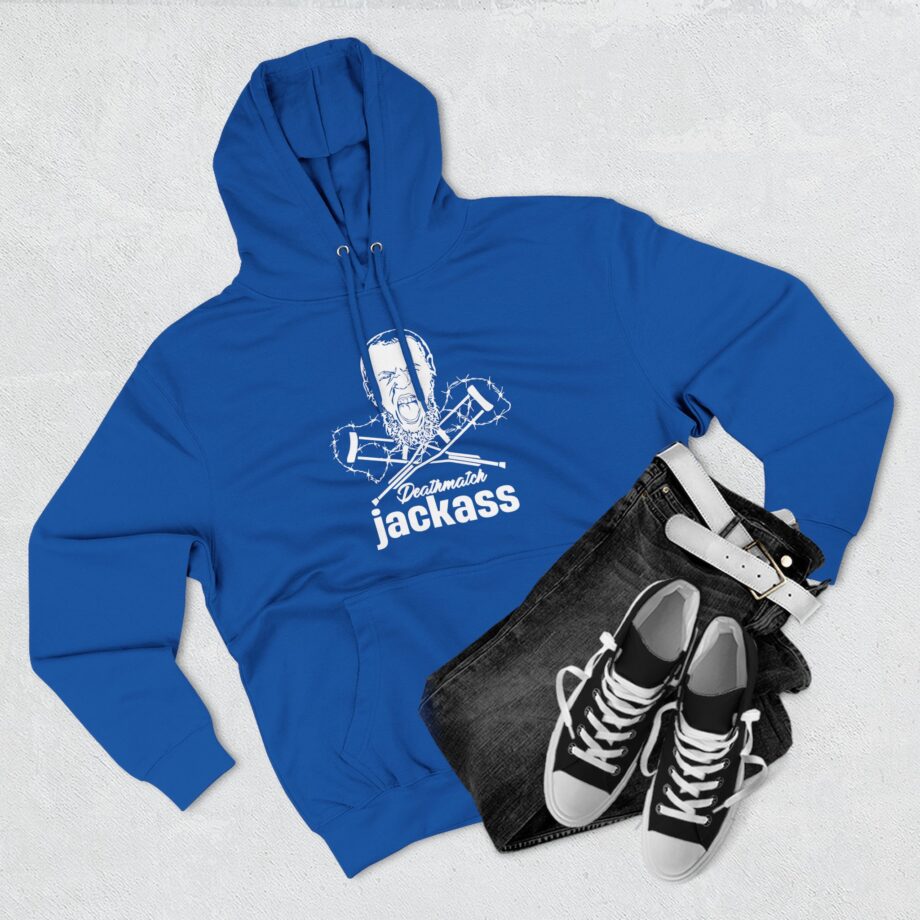 Dale Patricks-deathmatch Jackass Three-Panel Fleece Hoodie
