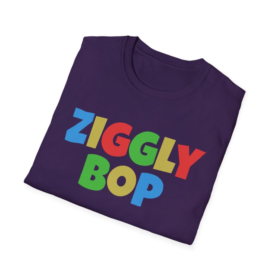 Daydrian Harding Colorful Ziggly Bop Unisex Softstyle T-shirt