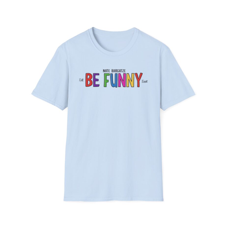 Nate Bargatze the Be Funny Tour Unisex Softstyle T-Shirt