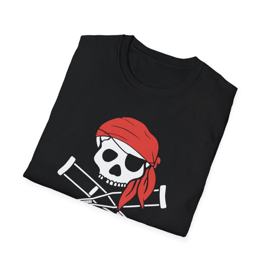 Jackass Skull and Crutches Unisex Softstyle T-Shirt