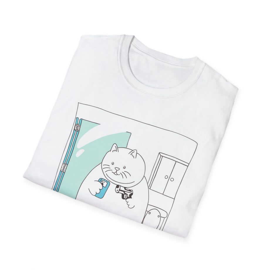 William Osman cat warehouse Unisex Softstyle T-Shirt