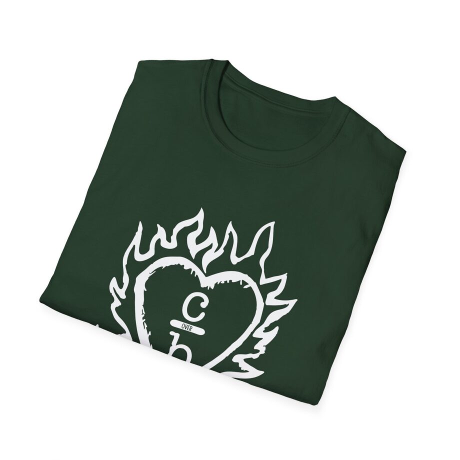 One Tree Hill Flame Heart Clothes Over Bros Unisex Softstyle T-Shirt