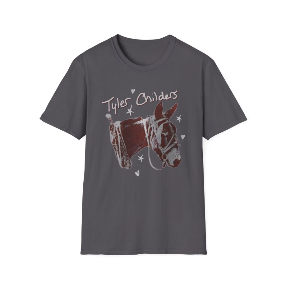 Tyler Childers Green Youth Mule Unisex Softstyle T-shirt