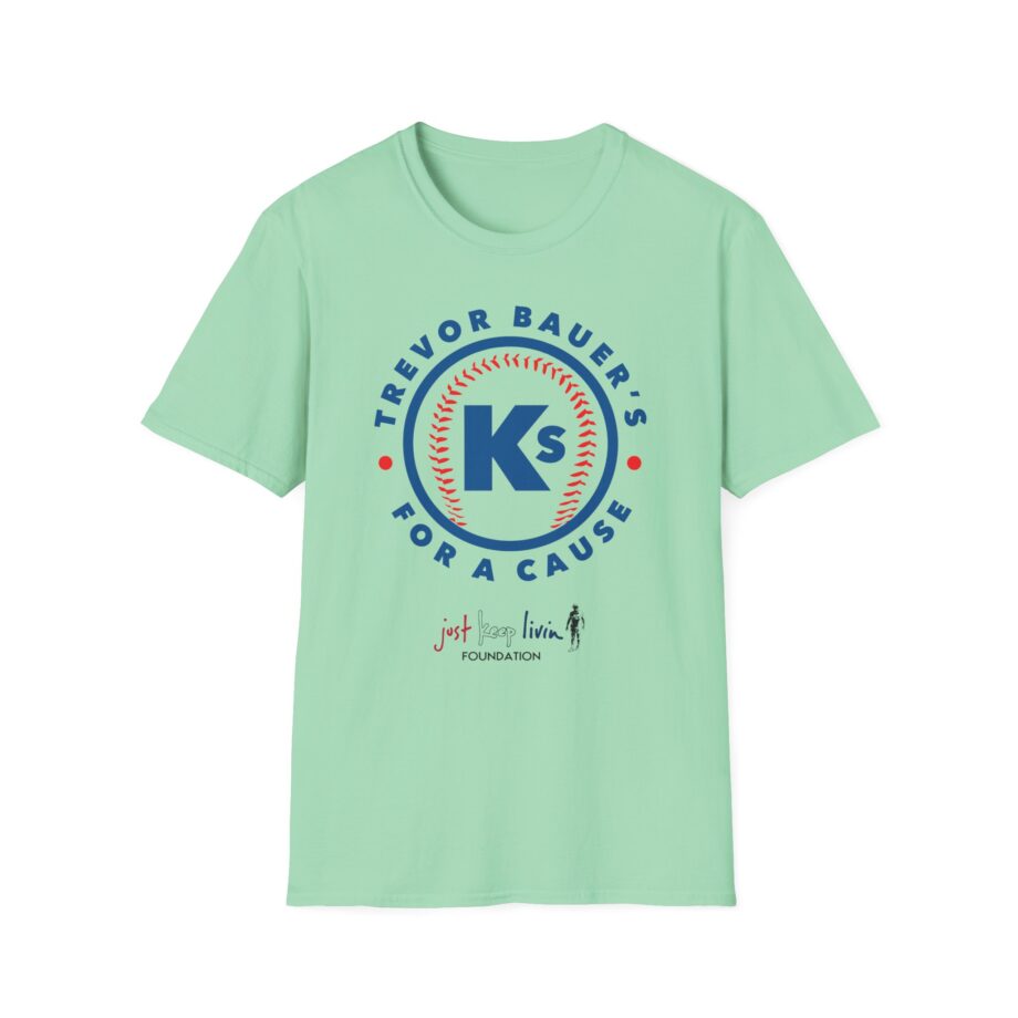 Trevor Bauer’s Ks for a Cause Unisex Softstyle T-Shirt