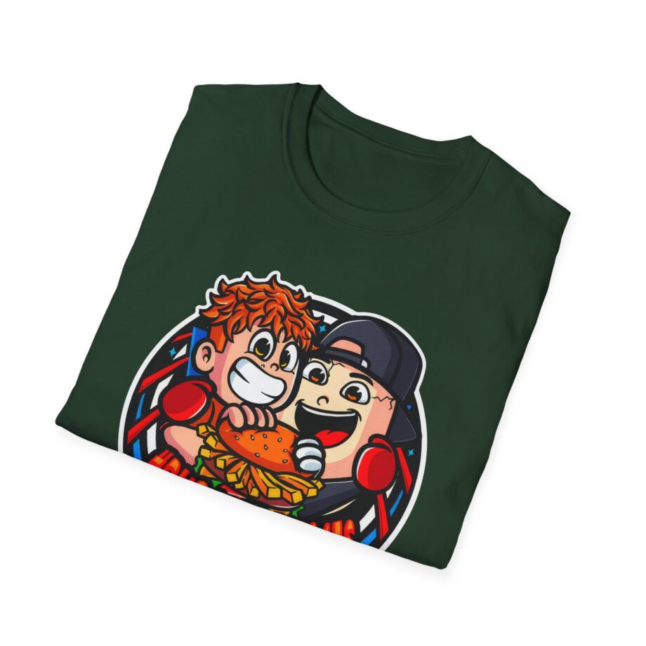 Burger Pommes eierkopf unisex softstyle t-shirt