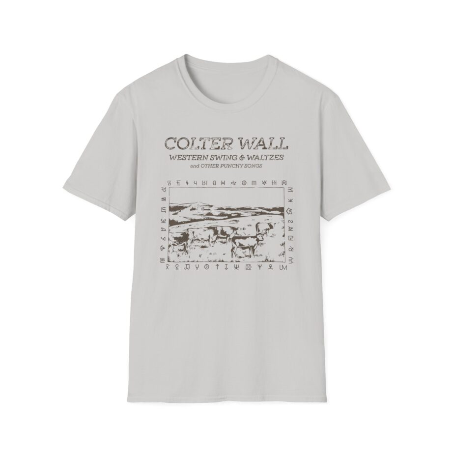 Colter Wall Western Swing & Waltzes Unisex Softstyle T-shirt