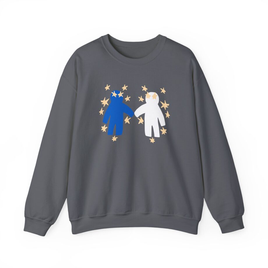 Slushy Noobz  Out Of Character Unisex Heavy Blend Crewneck Sweatshirt