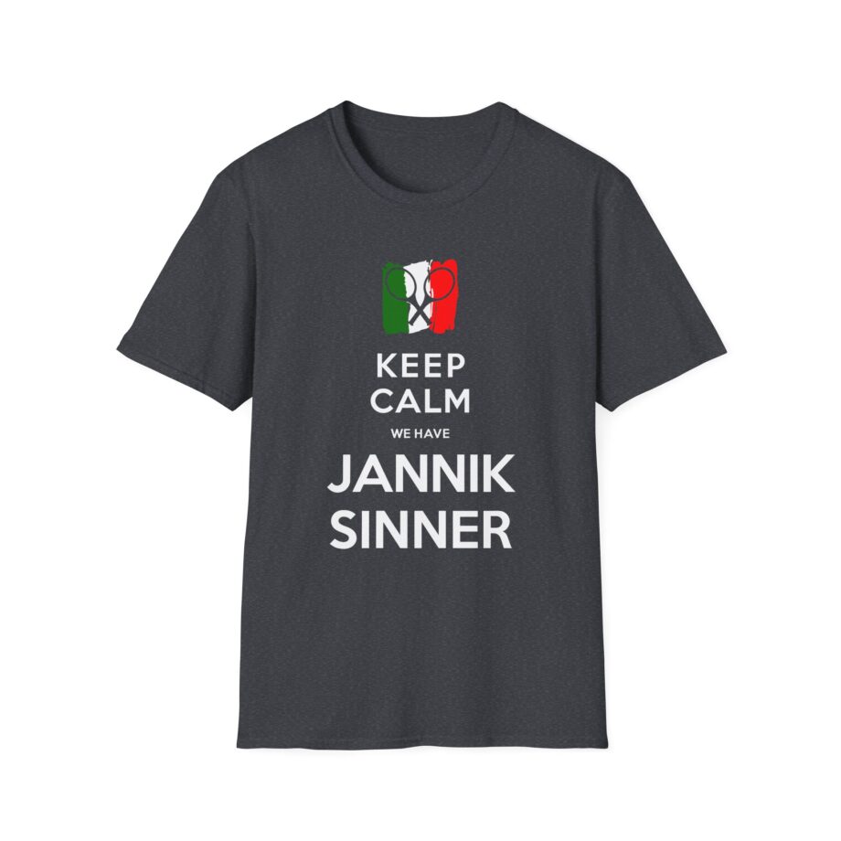 Jannik Sinner Keep Calm We Have  Unisex Softstyle T-Shirt