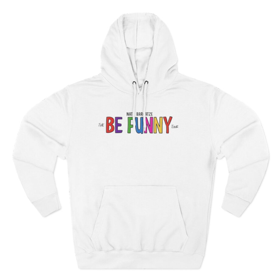 Nate Bargatze the Be Funny Tour Three-panel Fleece Hoodie