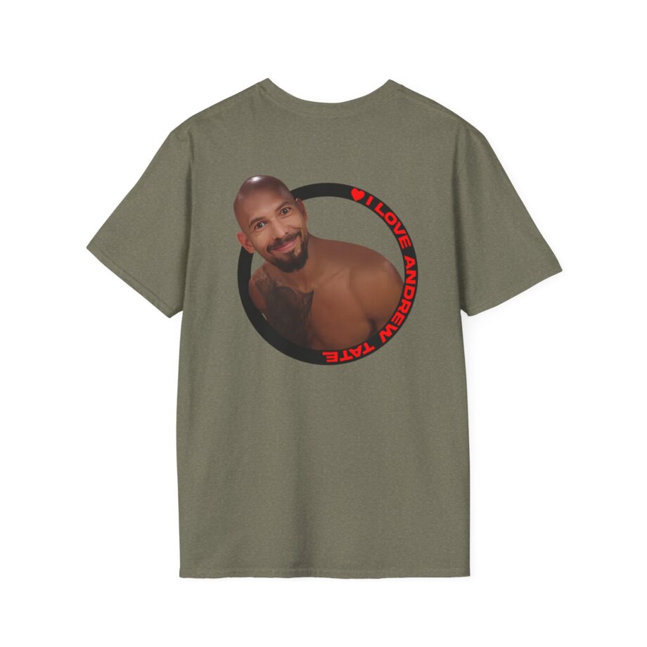 Andrew Tate Love Tate Unisex Softstyle T-Shirt