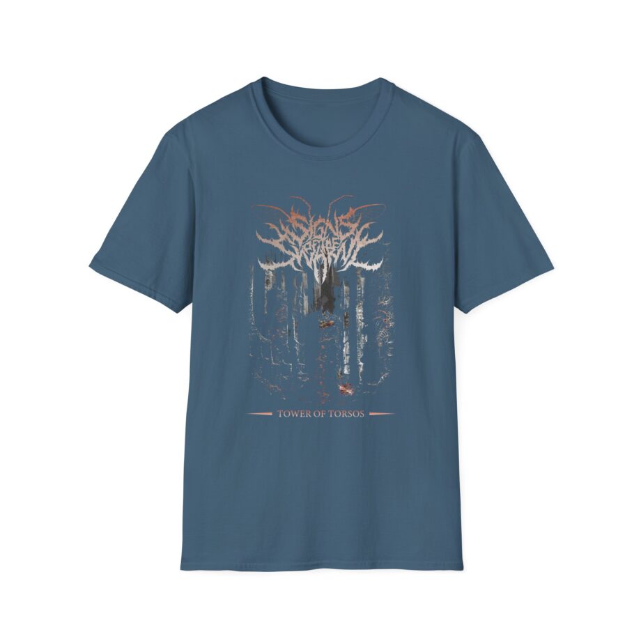 Signs of the Swarm Tower of Torsos Unisex Softstyle T-Shirt