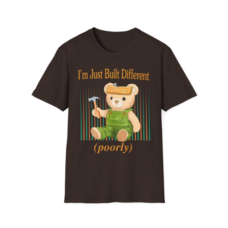 Philip Defranco Built Different Poorly Unisex Softstyle T-Shirt