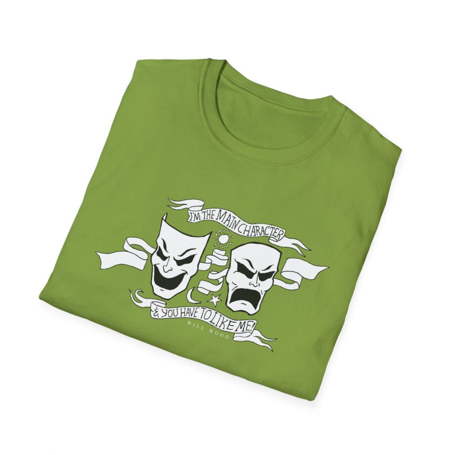 Will Wood the Main Character Unisex Softstyle T-shirt