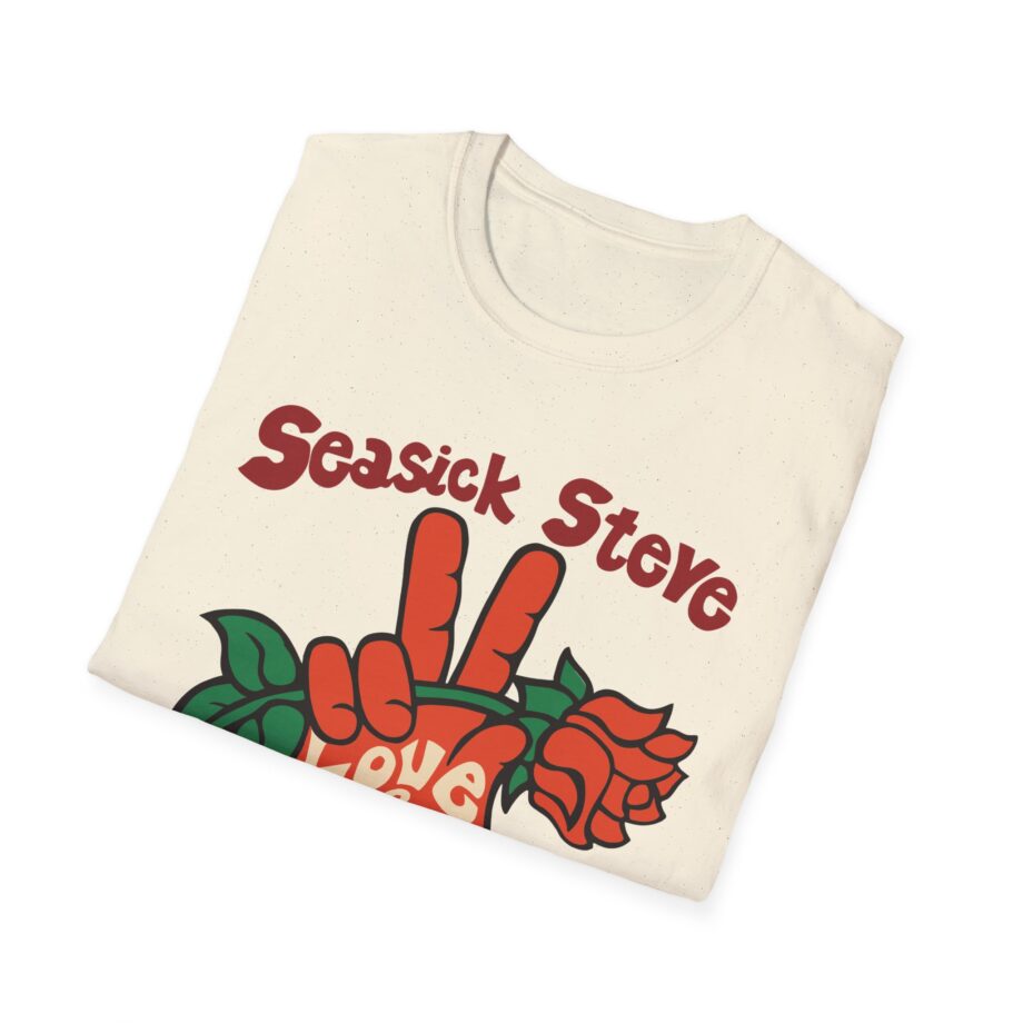 Seasick Steve Love & Peace Unisex Softstyle T-Shirt