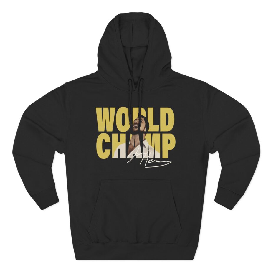 Joe Hendry World Champion Three-Panel Fleece Hoodie