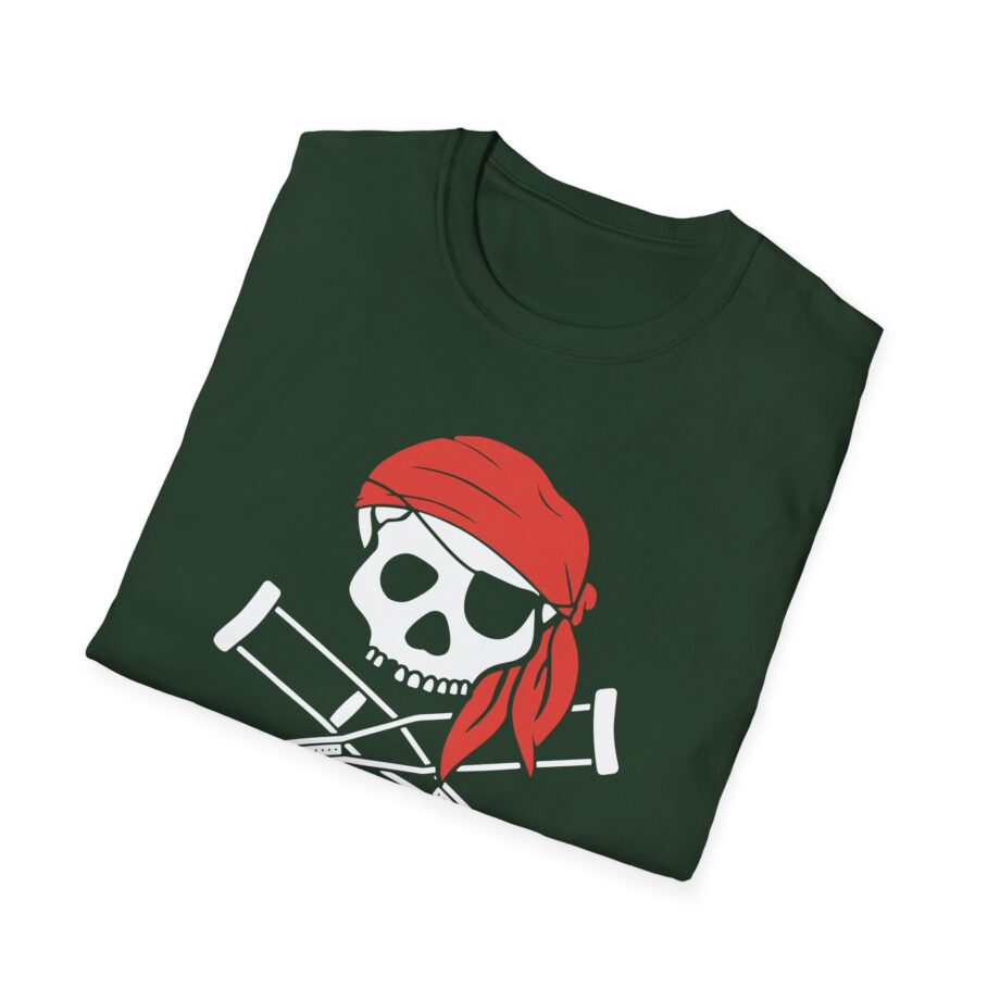Jackass Skull and Crutches Unisex Softstyle T-Shirt