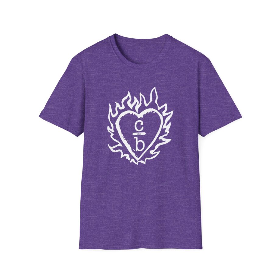 One Tree Hill Flame Heart Clothes Over Bros Unisex Softstyle T-Shirt