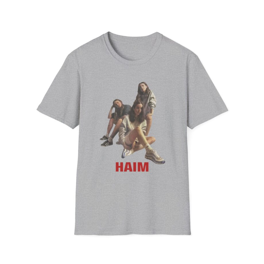 Haim Concert From the Year They Played Unisex Softstyle T-shirt