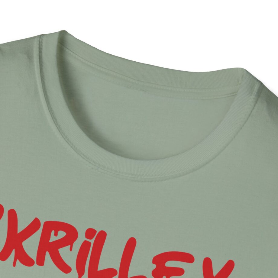 skrillex red girl Unisex Softstyle T-Shirt