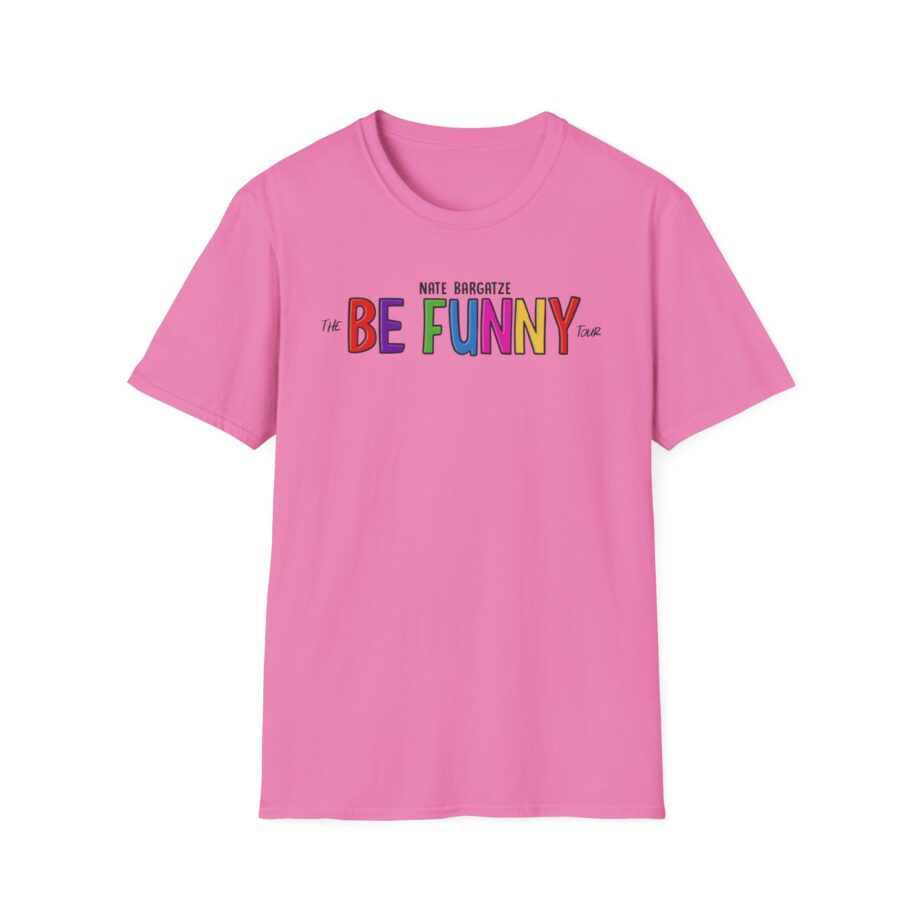 Nate Bargatze the Be Funny Tour Unisex Softstyle T-Shirt