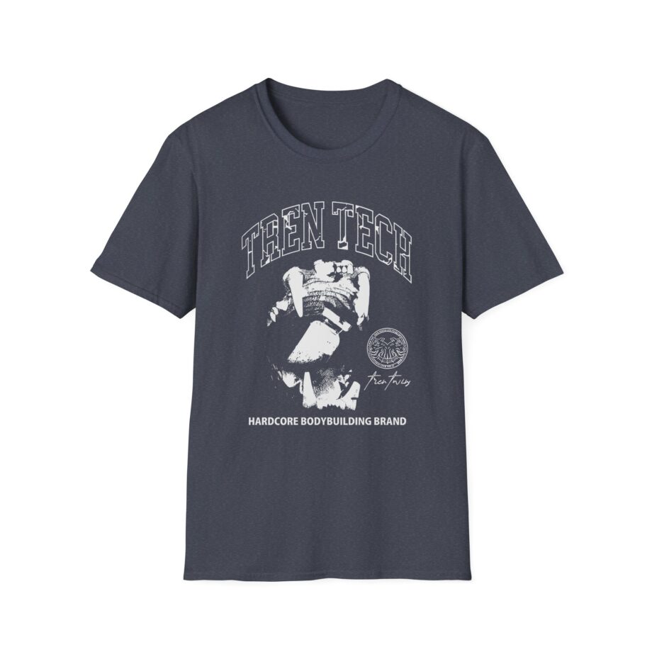 Tren Tech Hardcore Bodybuilding Brand Unisex Softstyle T-shirt