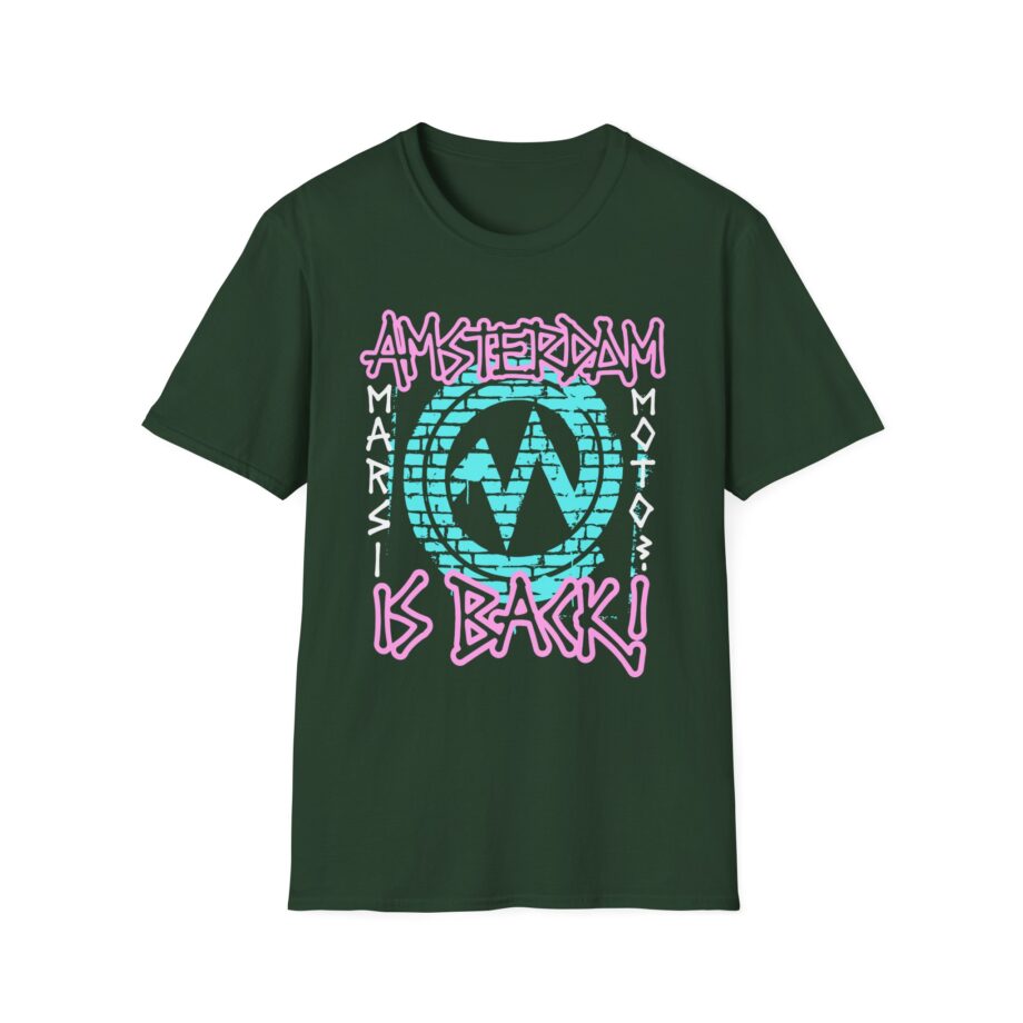 Marsimoto  Amsterdam is Back Unisex Softstyle T-Shirt