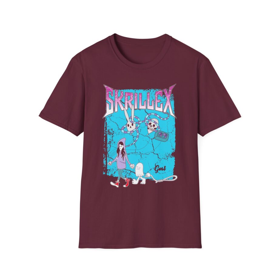 Skrillex Gost Album Cover  Unisex Softstyle T-Shirt