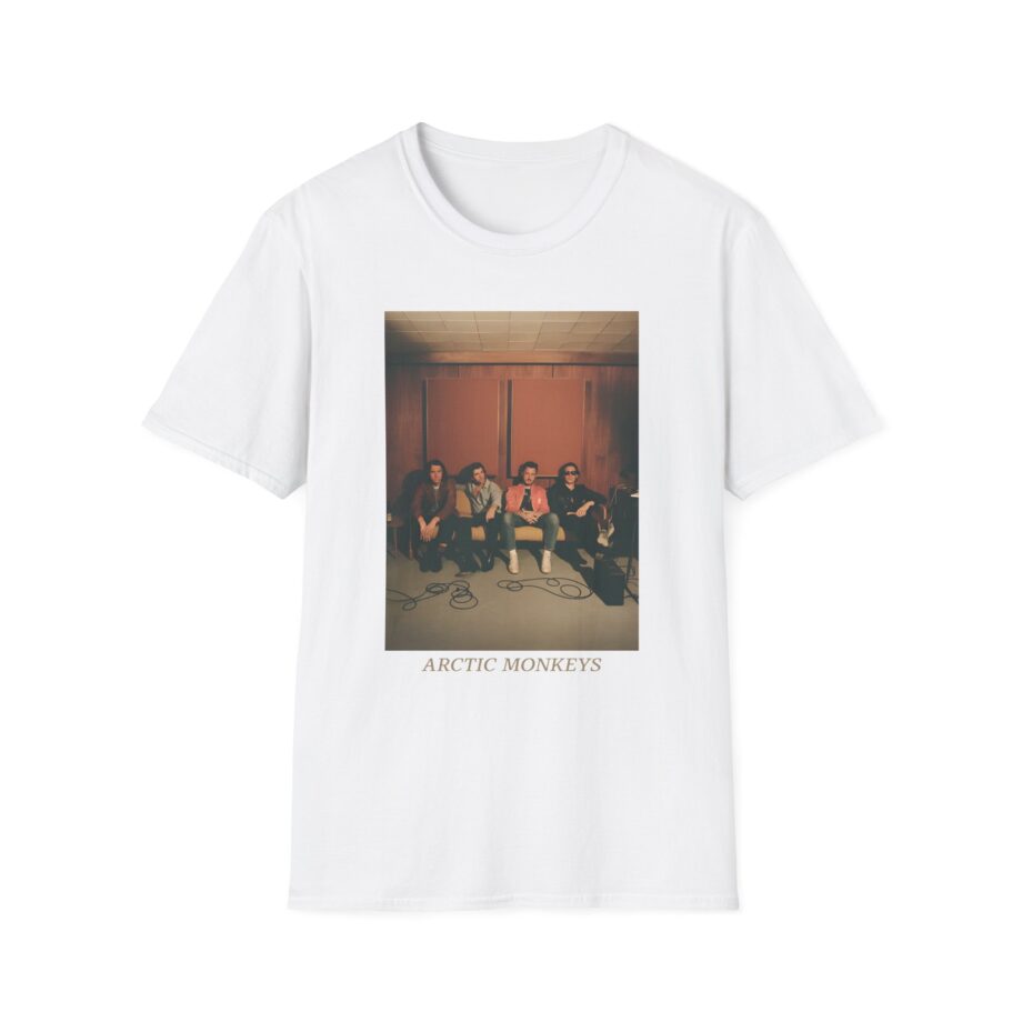 Arctic Monkeys Band Photo Unisex Softstyle T-shirt