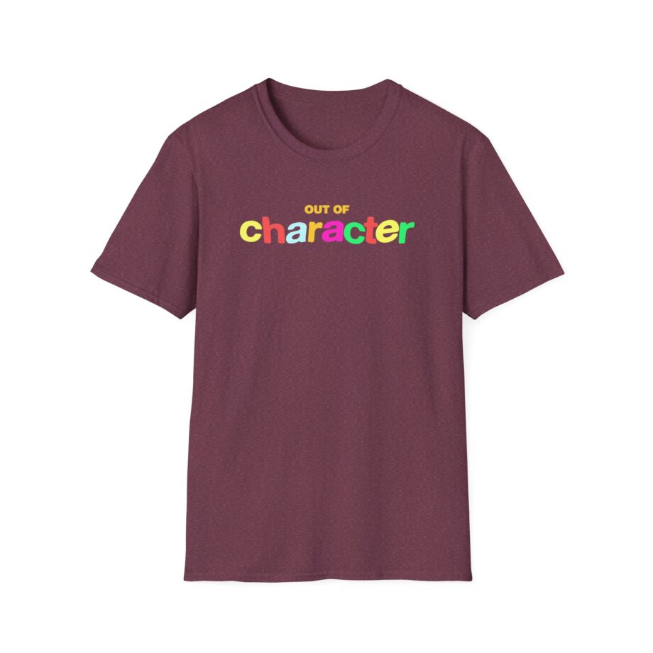 Slushy Noobz  Out Of Character Unisex Softstyle T-shirt