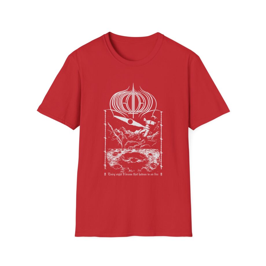 Amigo the Devil  Heavens on Fire Unisex Softstyle T-shirt