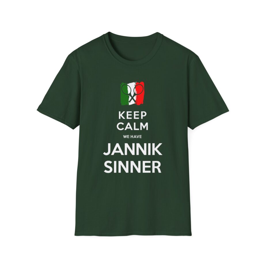 Jannik Sinner Keep Calm We Have  Unisex Softstyle T-Shirt