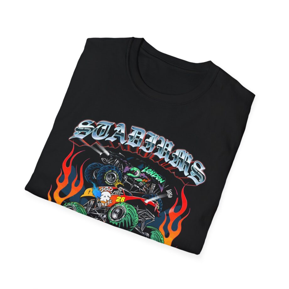 Saint Jhn Stadiums With London on Da Track Unisex Softstyle T-Shirt