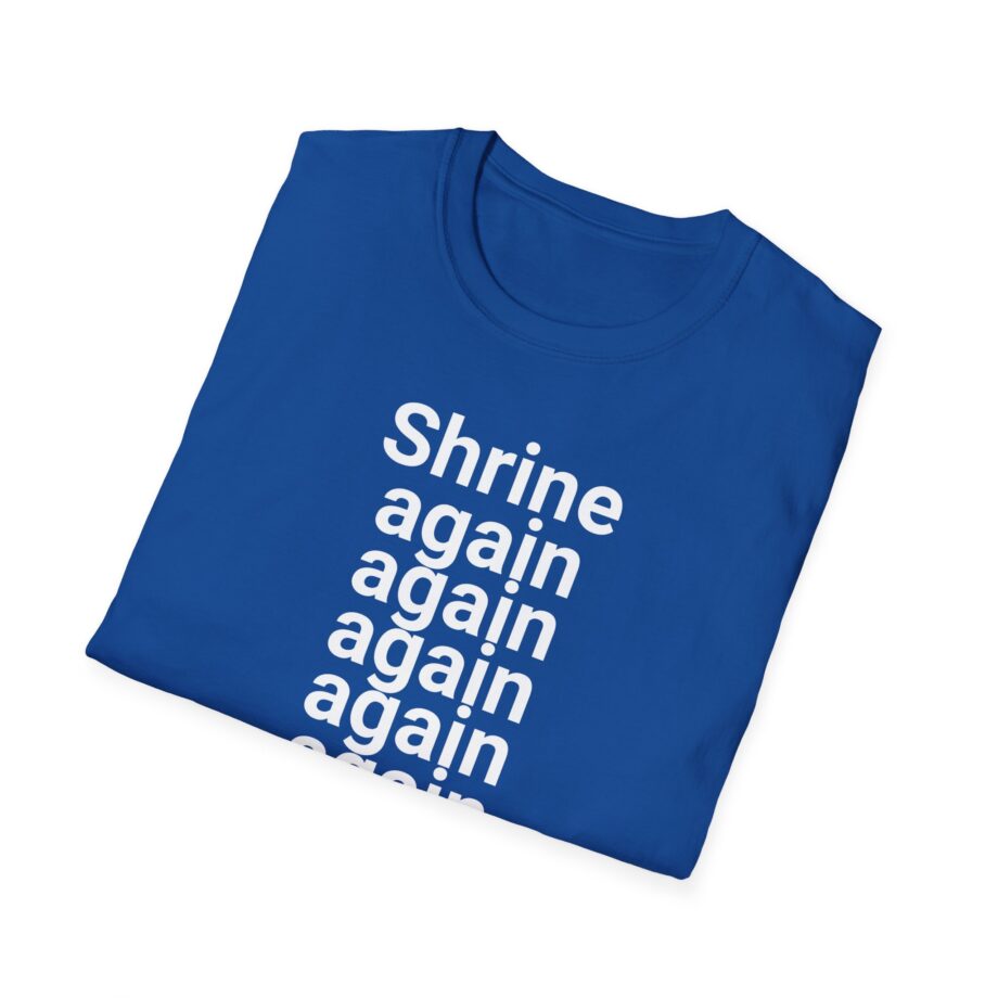 Fred Again Shrine Again Unisex Softstyle T-Shirt