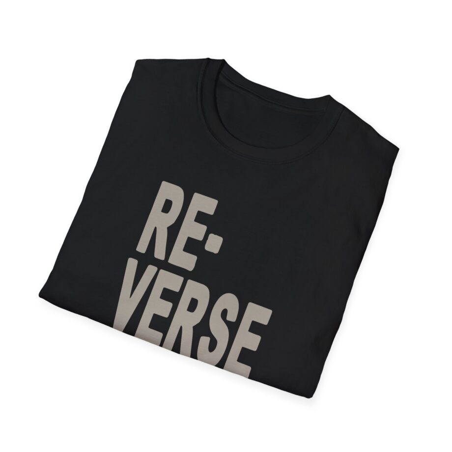 Armchair Expert Reverse Back Unisex Softstyle T-shirt