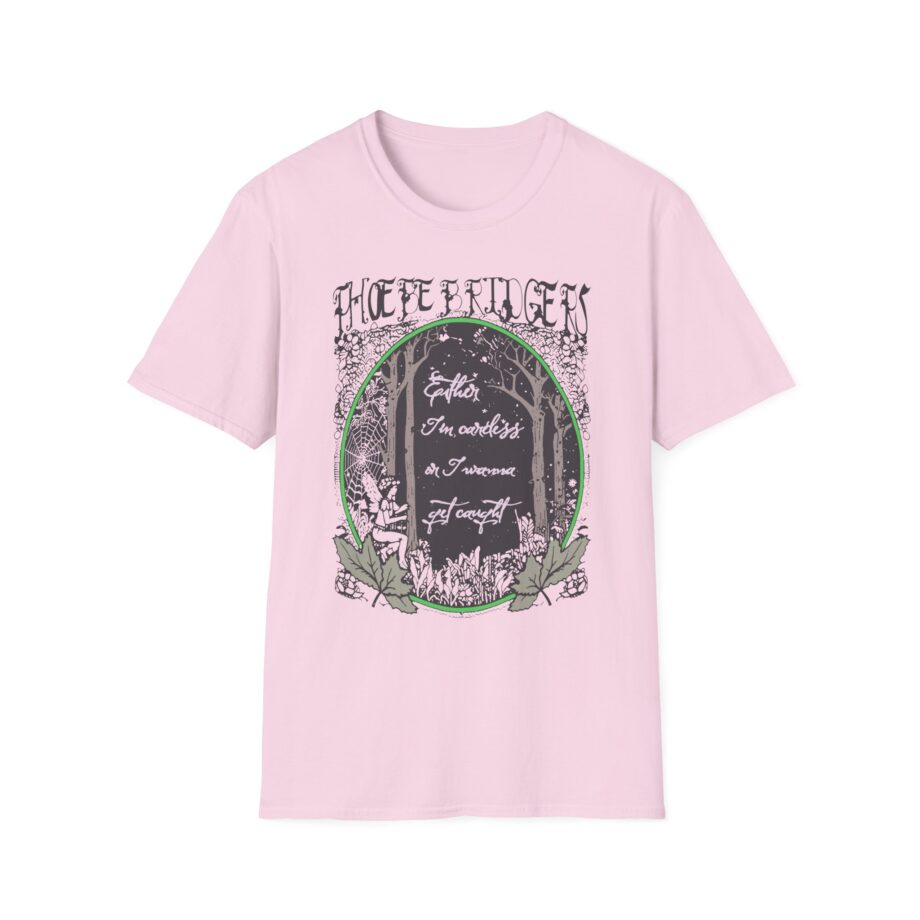 Phoebe Bridgers Ether Tin Cartels on I Wanna Get Caught Unisex Softstyle T-shirt