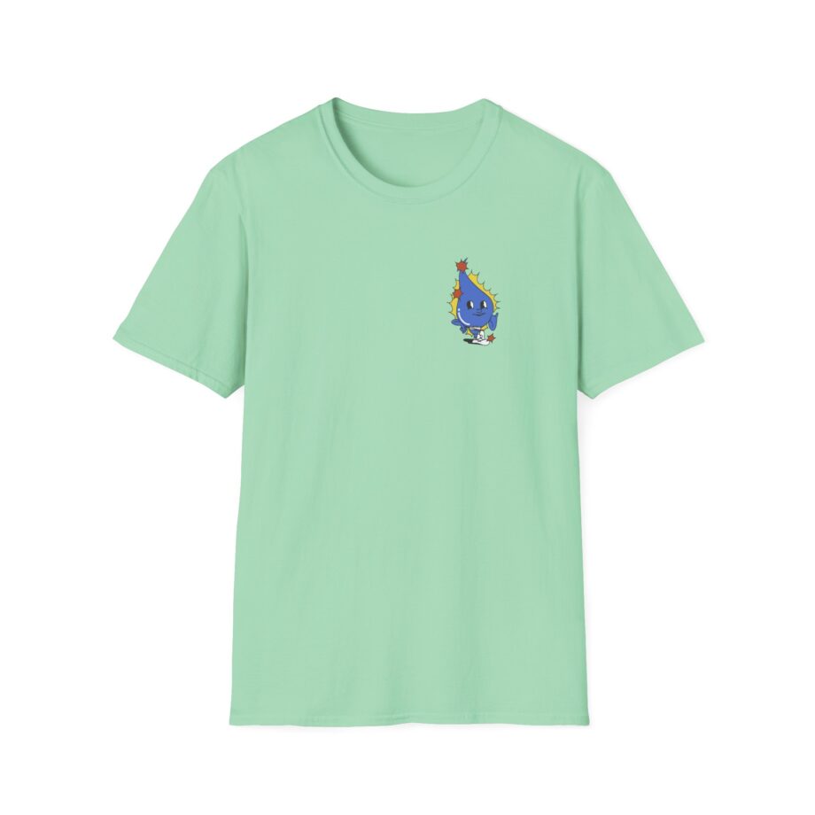 Moistcr1tikal Retro Basketball Unisex Softstyle T-shirt