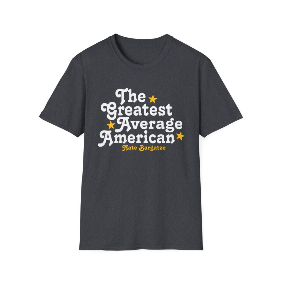 The Greatest Average American Nate Bargatze Unisex Softstyle T-Shirt