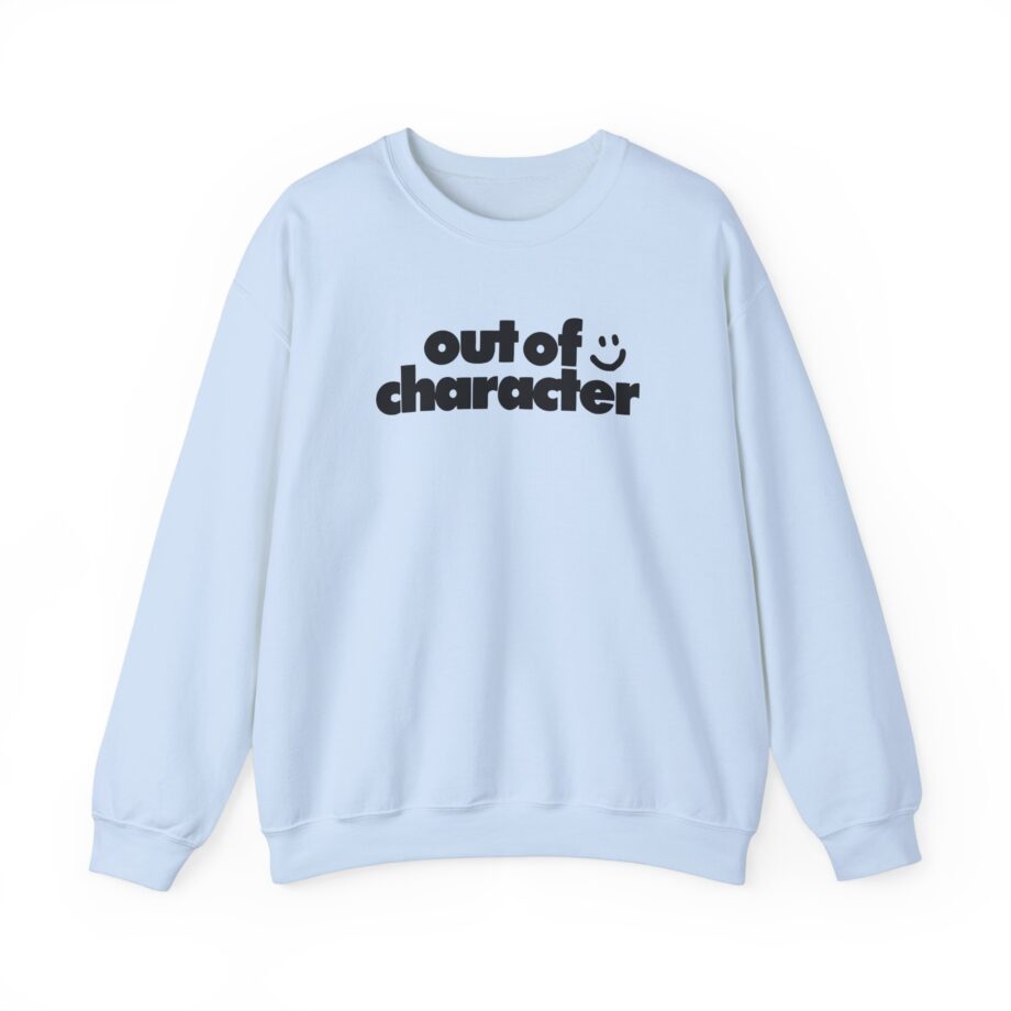 Slushy Noobz Out of Character Unisex Heavy Blend Crewneck Sweatshirt