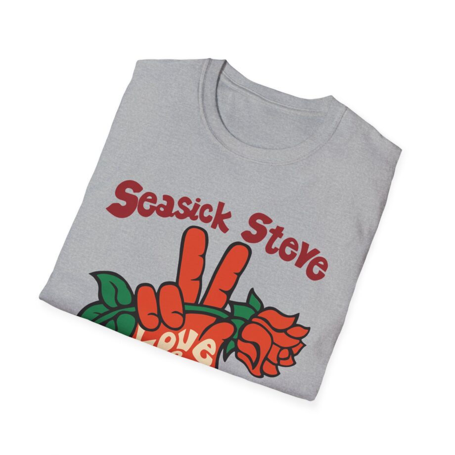 Seasick Steve Love & Peace Unisex Softstyle T-Shirt