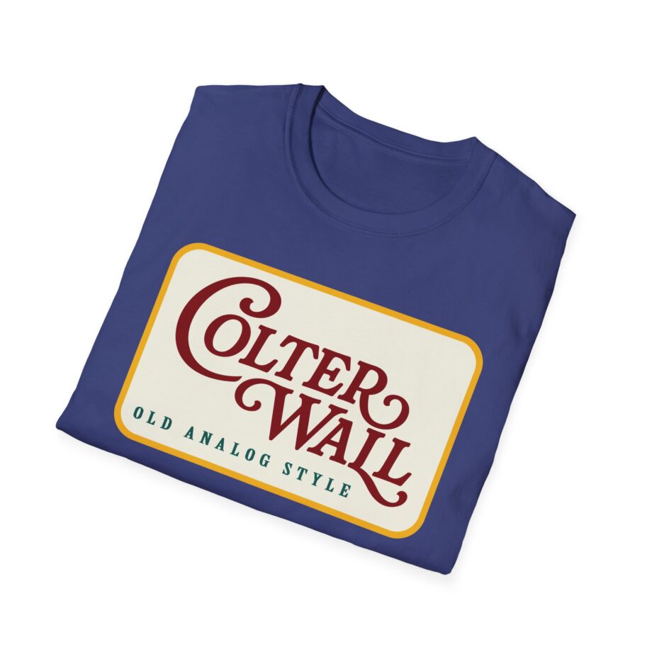 Colter Wall Old Analog Style Unisex Softstyle T-shirt