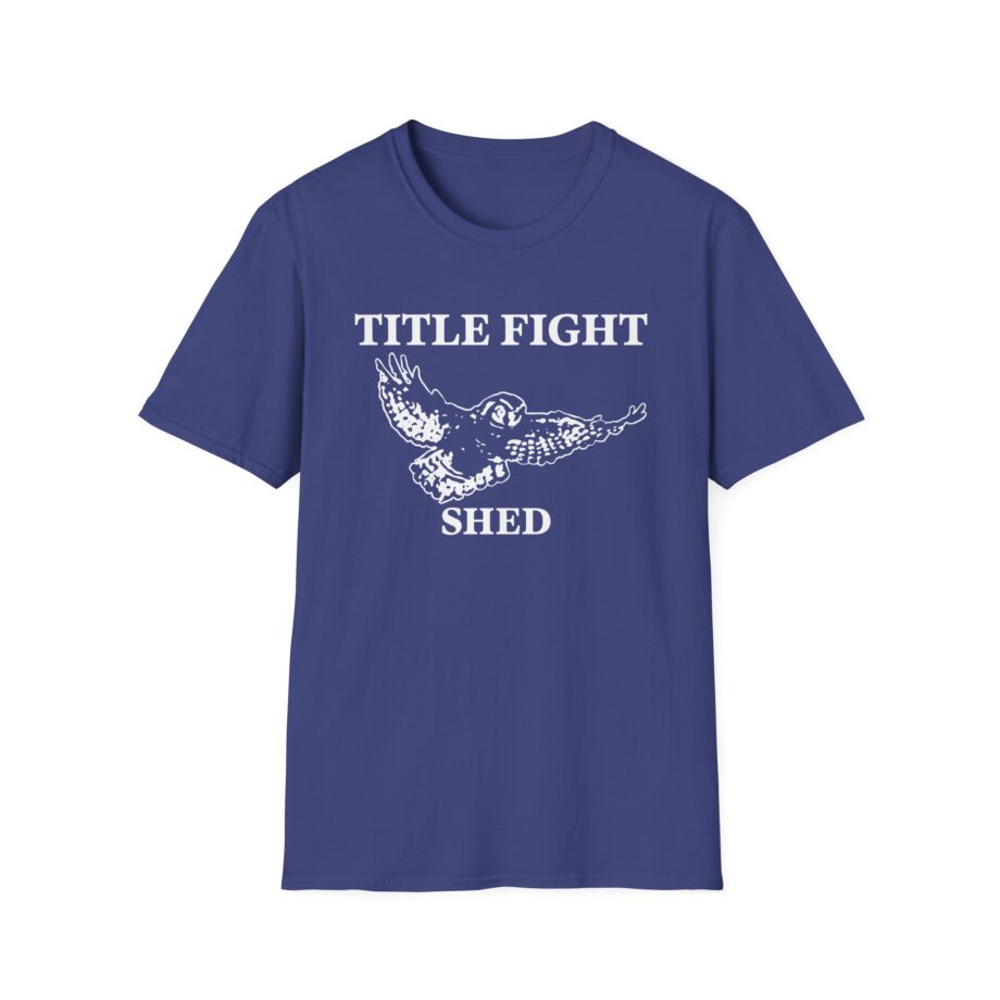 Title Fight Shed  Unisex Softstyle T-Shirt