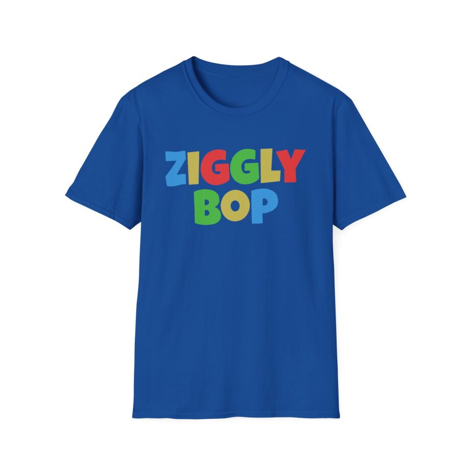 Daydrian Harding Colorful Ziggly Bop Unisex Softstyle T-shirt