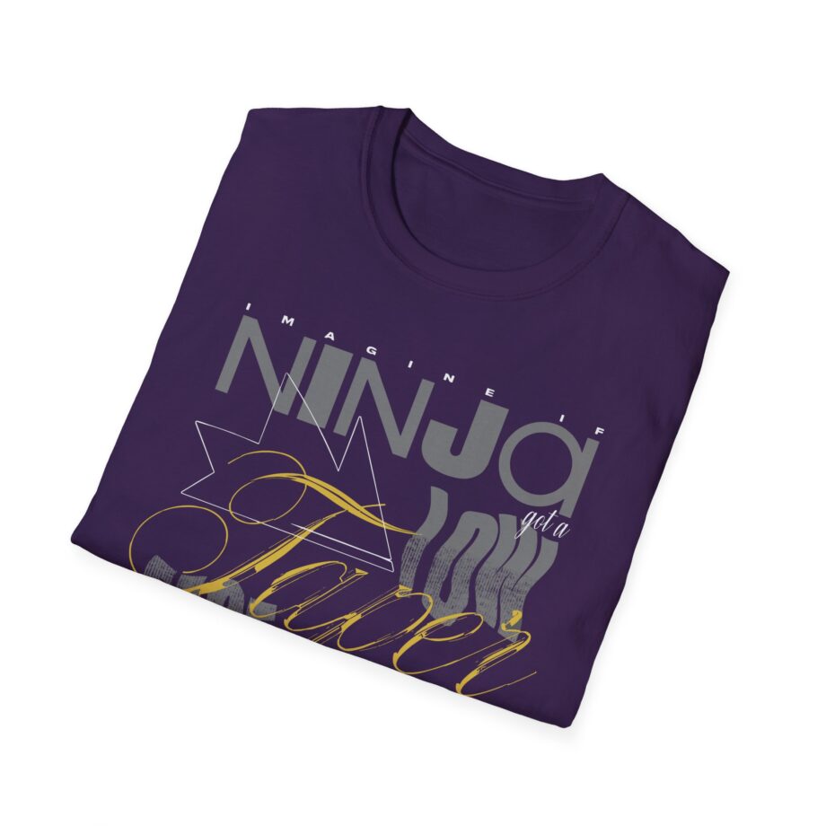 Ninja  Low Taper Fade Unisex Softstyle T-shirt