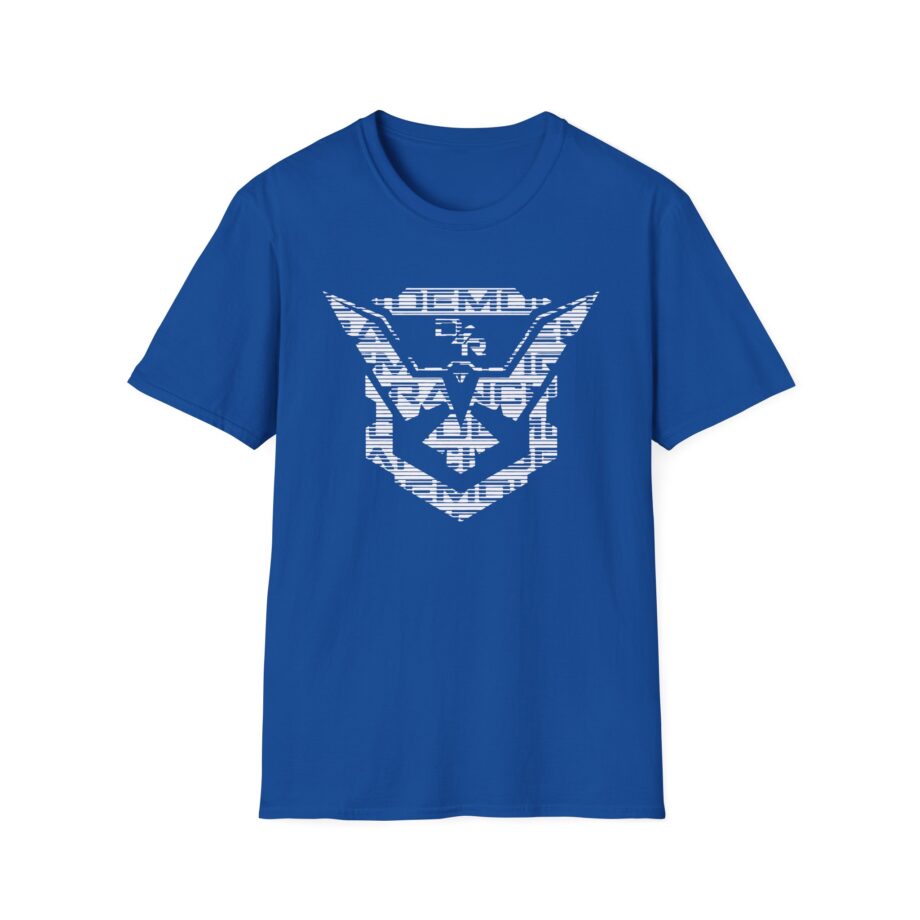 Demolition Ranch Demo Glitch Shield Unisex Softstyle T-shirt