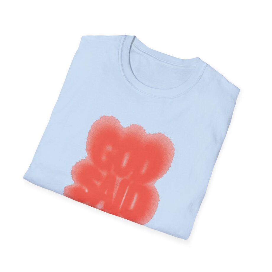 Omar Apollo God Said No Blur Unisex Softstyle T-shirt