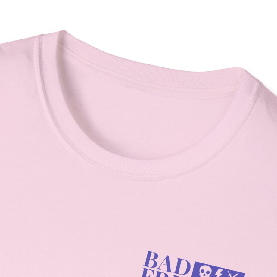 Bad Friends Rudy and Her Knives Lavender Unisex Softstyle T-shirt