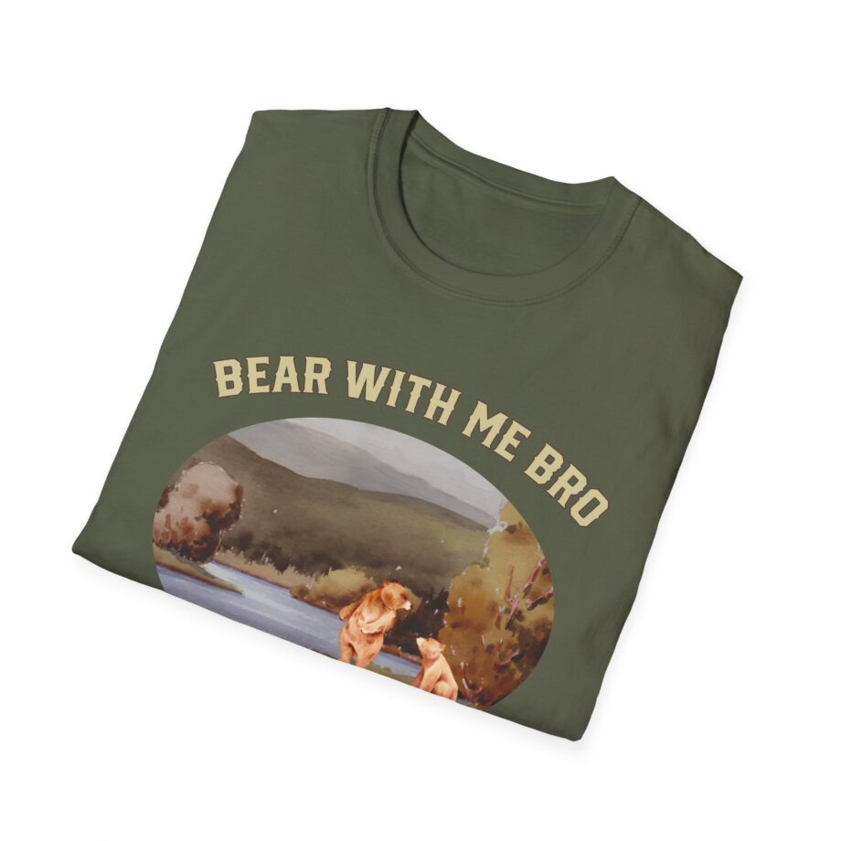 Sadie Crowell Bear With Me Bro Unisex Softstyle T-shirt